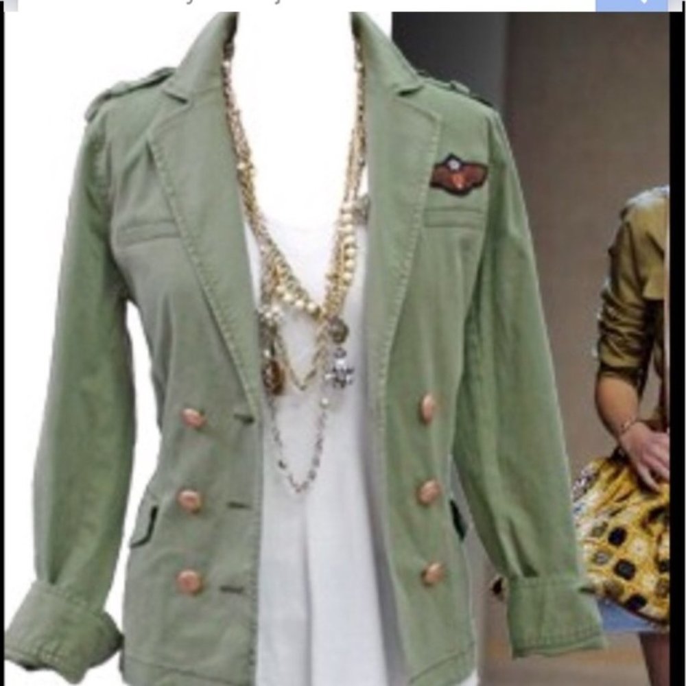 CAbi | #326 Sergeant Military Olive Green Jacket